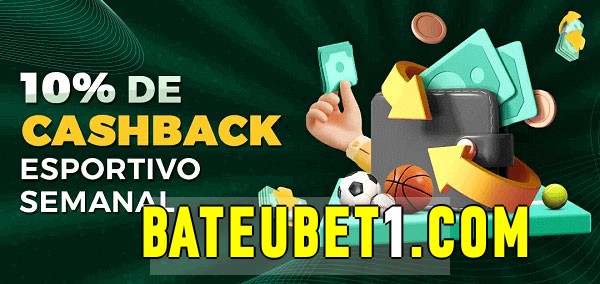 10% de bônus de cashback na bateubet 
